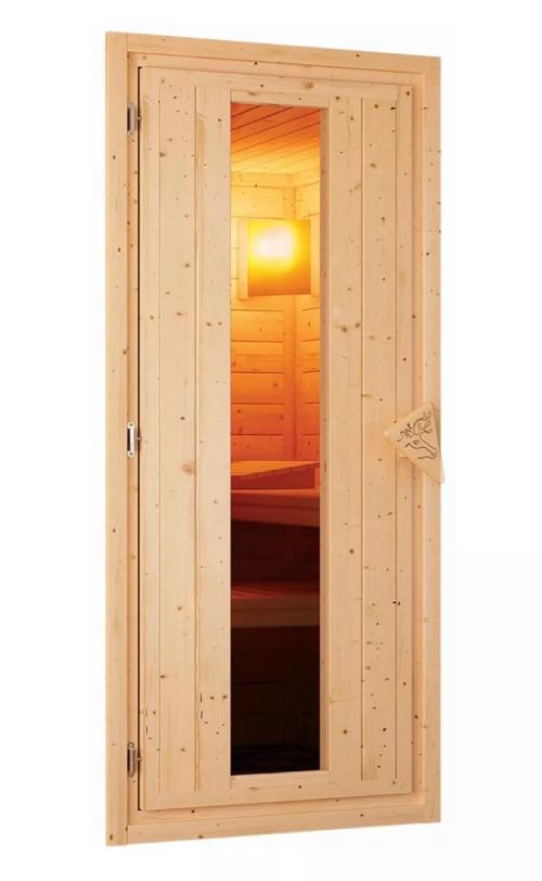 fínska sauna KARIBU HYTTI 1 (93861) natur