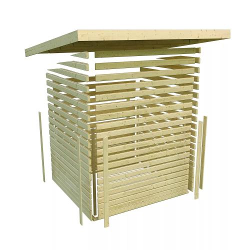 fínska sauna KARIBU HYTTI 1 (97703) terragrau